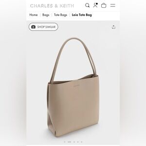 Charles & Keith Leia Tote Bag